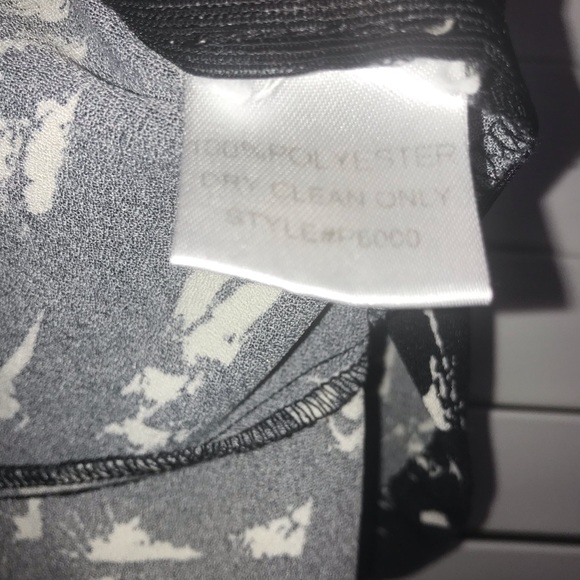 Nameless Black & White Pattern Shorts - M - Picture 4 of 5